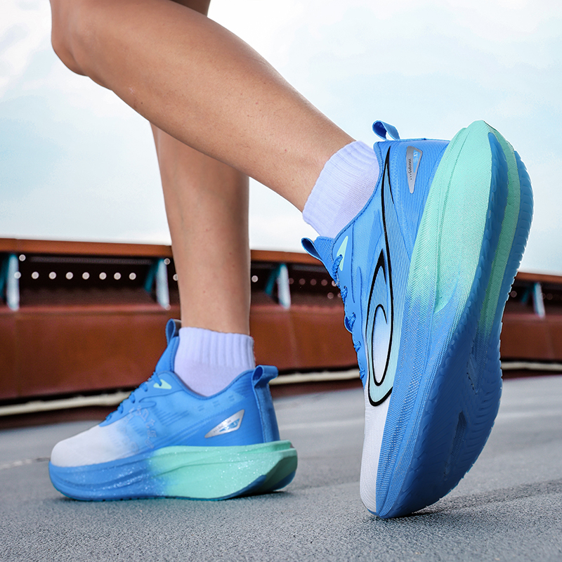 GAISIDULANTE Impact Resistant, Abrasion Resistant, Slip Resistant Low top Running Shoes Unisex Haze Blue