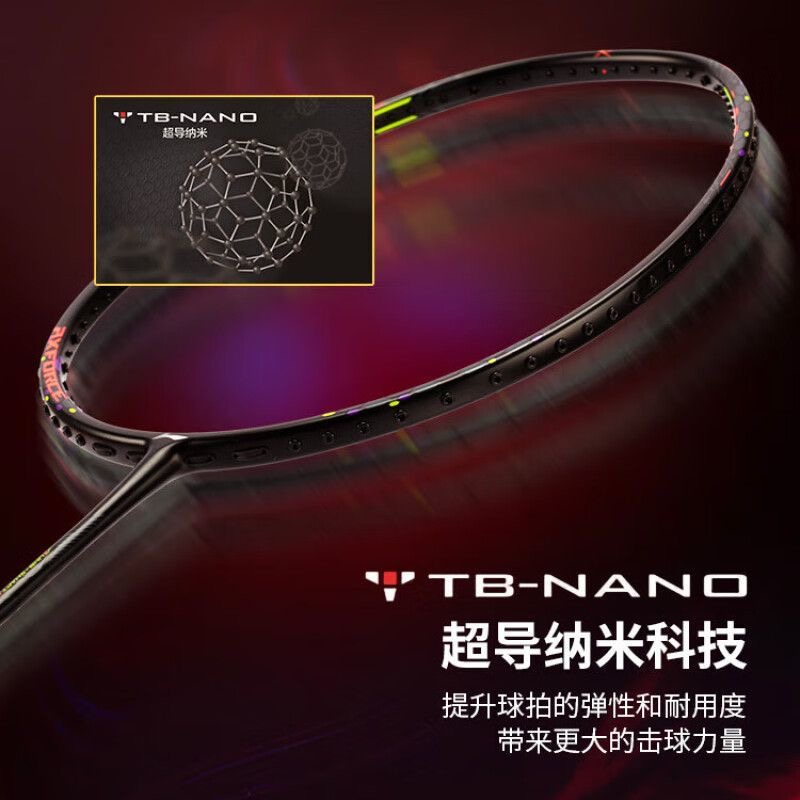 Li Ning Wind Blade 900B 3D CALIBAR 900B Badminton Rackets Control Type All around Defense Upper Class Unisex Red Gray