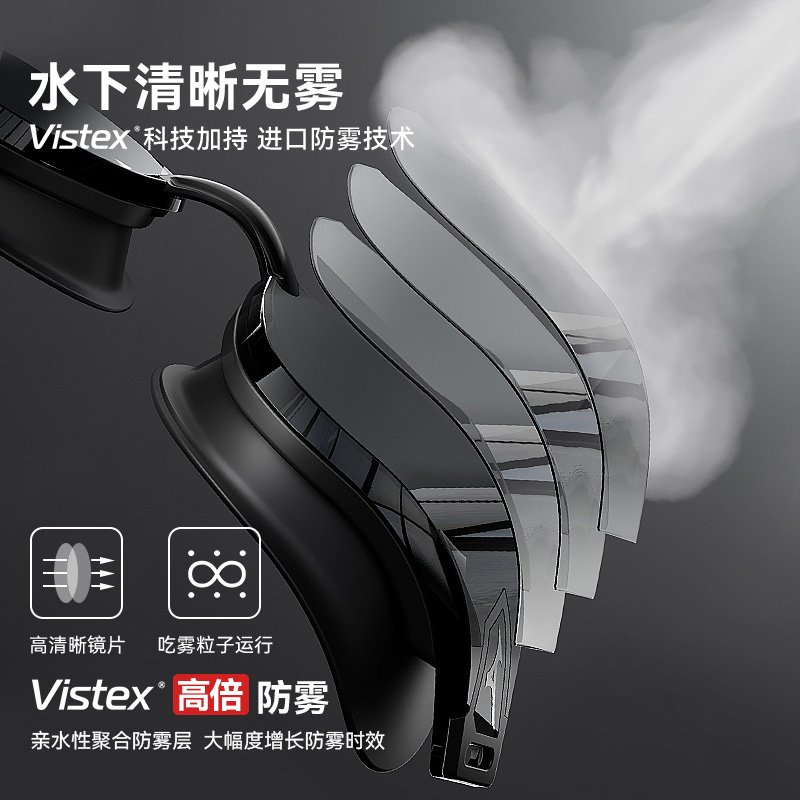 Mizuno Swim Goggles Transparent Lens Unisex