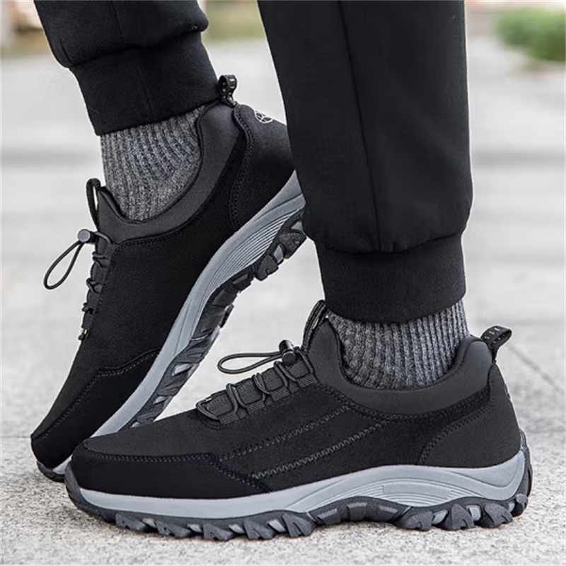RONGSHI Abrasion Resistant Slip Resistant Lightweight Low top Casual Shoes Chunky Sneakers For Dad And Elderly Men’s