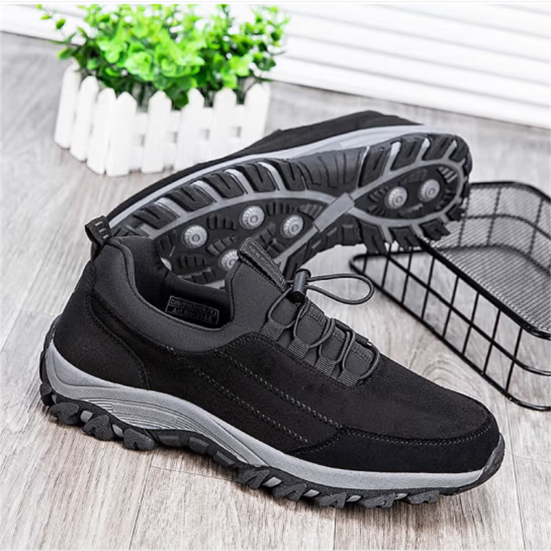 RONGSHI Abrasion Resistant Slip Resistant Lightweight Low top Casual Shoes Chunky Sneakers For Dad And Elderly Men’s