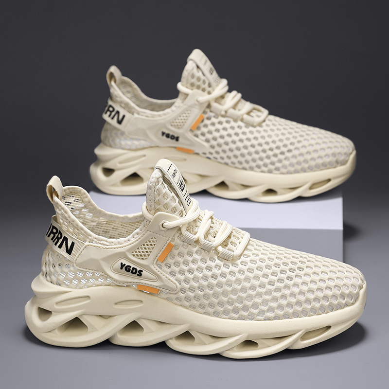 TONYBEAR Fashion Trend Mesh Breathable Low top Running Shoes Men’s