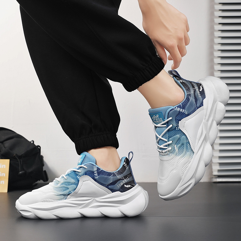 TONYBEAR Cushioning Slip Resistant Breathable Cushioning Slip Resistant Breathable Low top Running Shoes Men’s