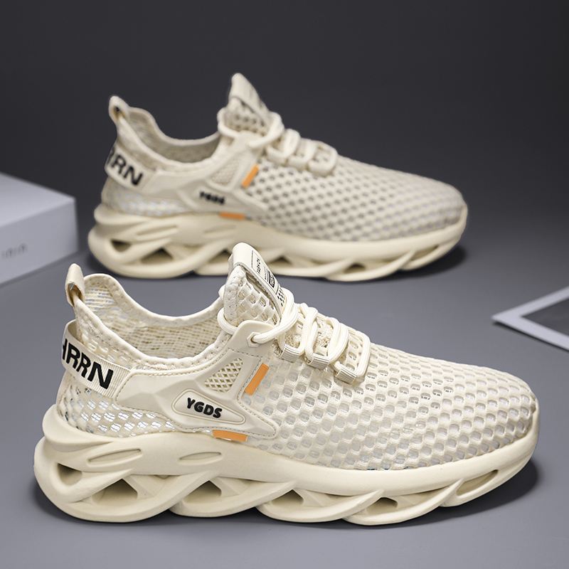 TONYBEAR Fashion Trend Mesh Breathable Low top Running Shoes Men’s