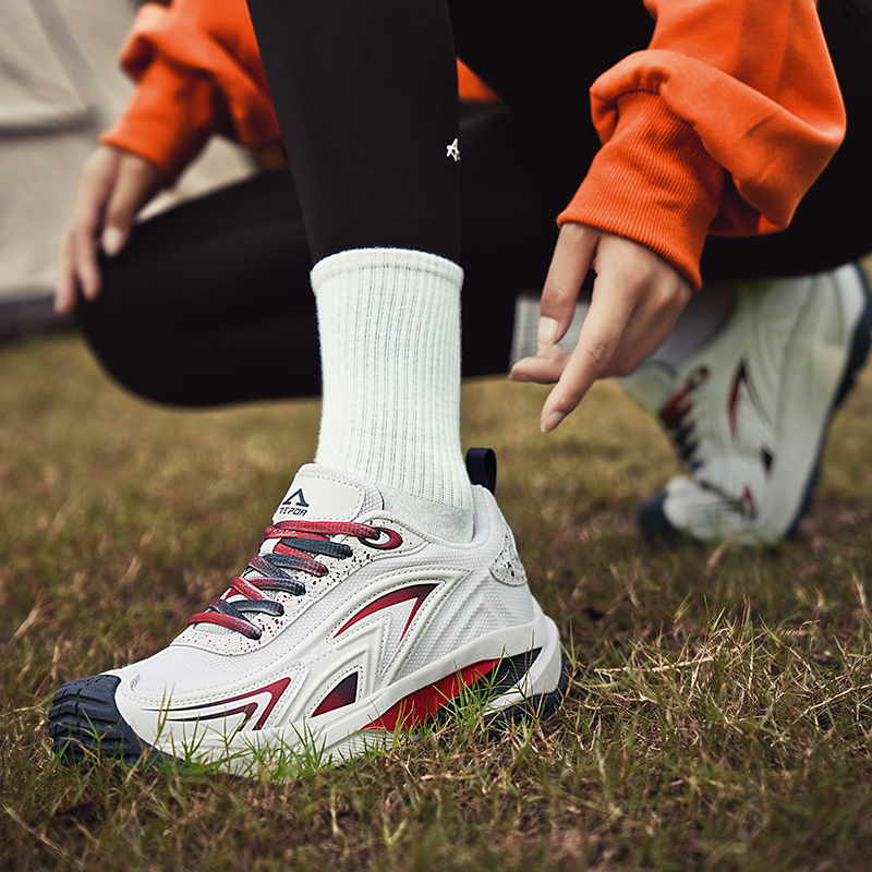 TEPOR Slip Resistant And Breathable Slip Resistant And Breathable Low top Training Running Shoes Unisex