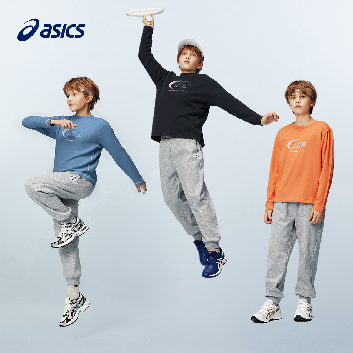 Футболка ASICS (оранжевая) — фото 4