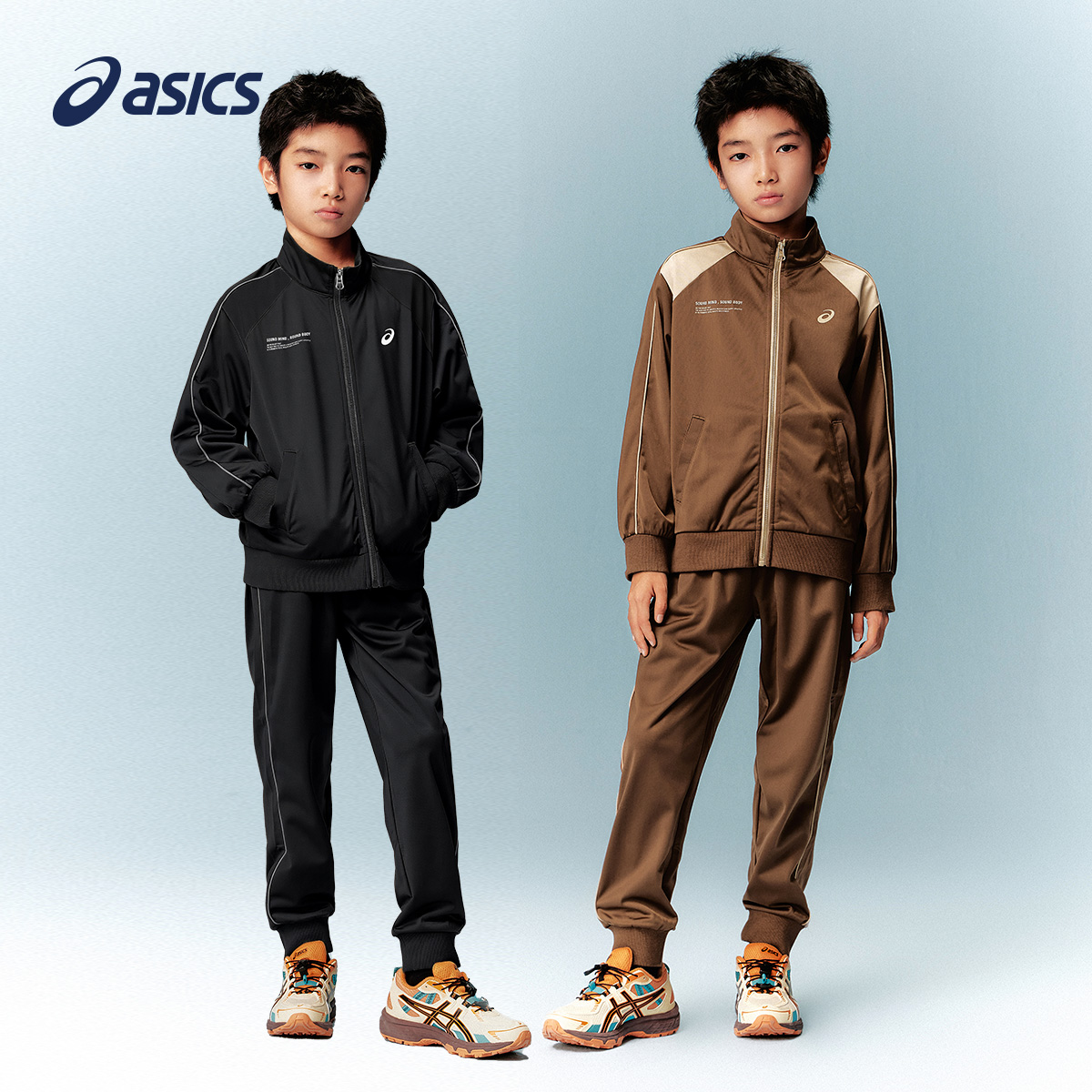 Спортивный костюм ASICS (черный) — фото 3