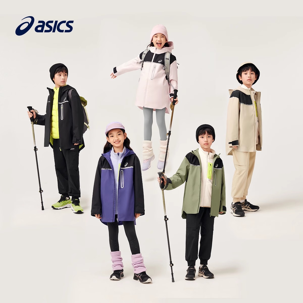 Ветровка ASICS (розовая) — фото 3