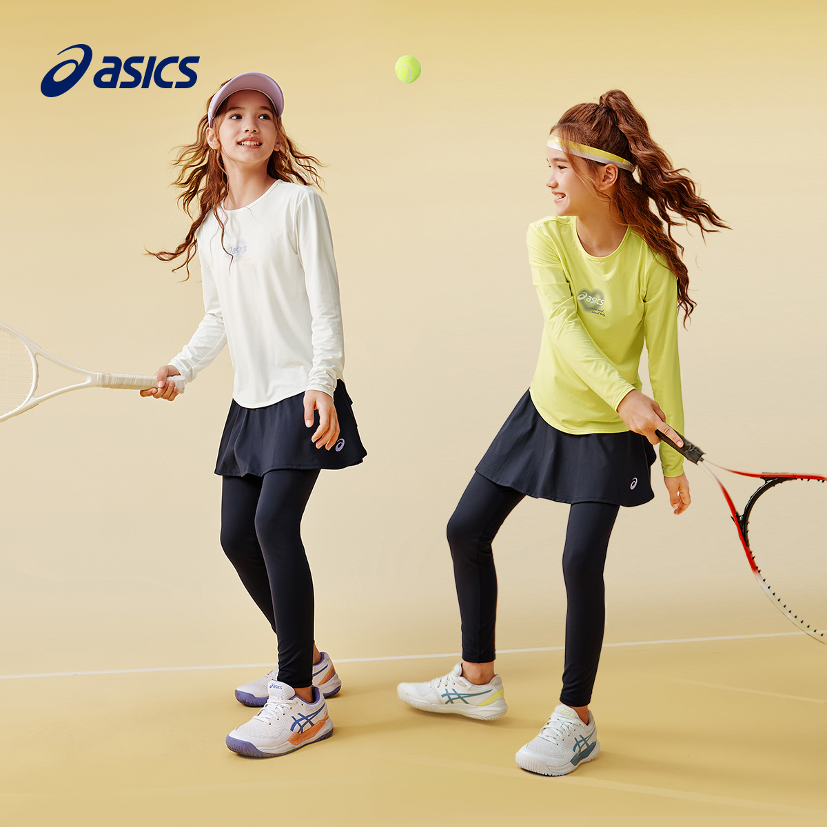 Детская футболка ASICS (белая) — фото 5
