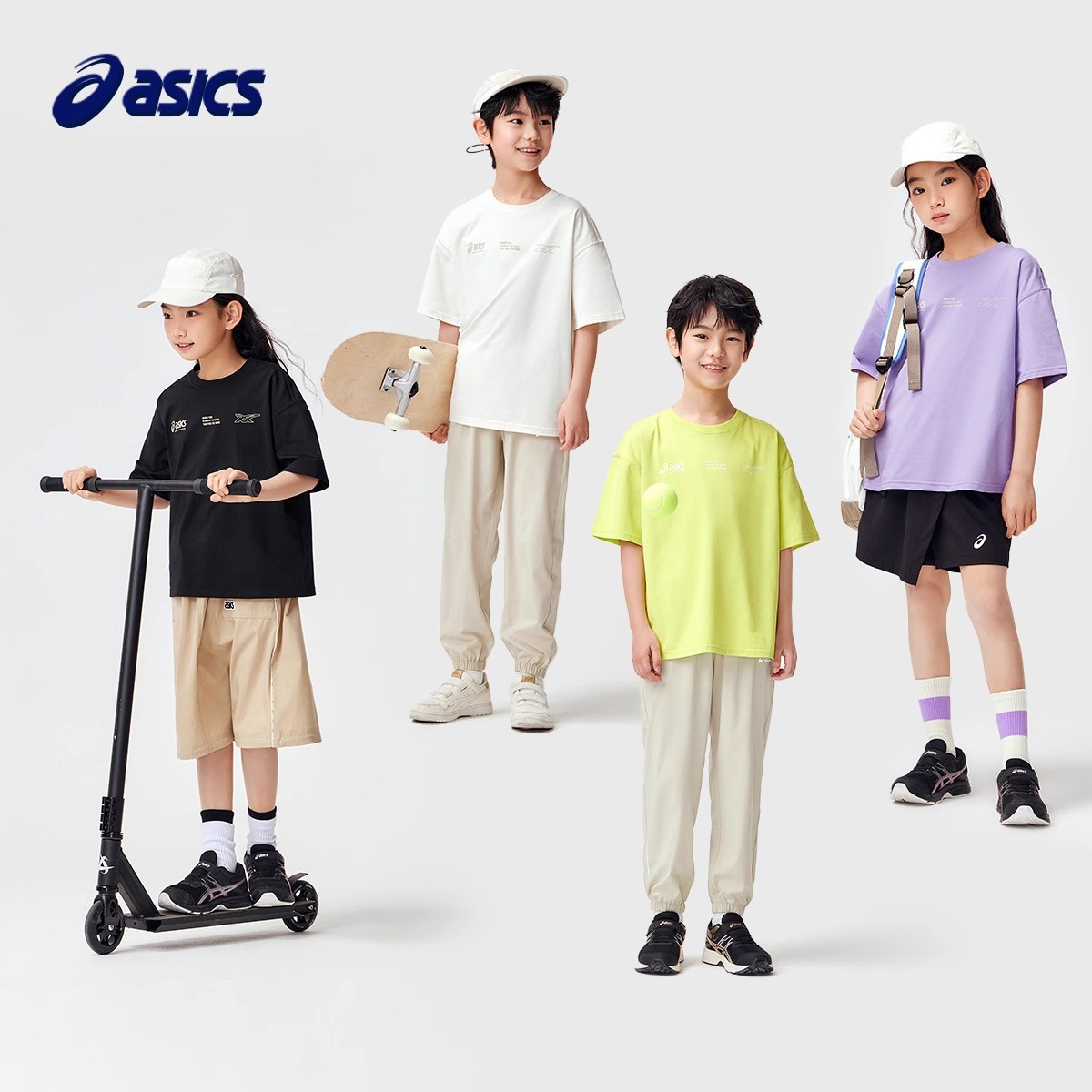 Футболка ASICS AsicsT (синяя) — фото 9