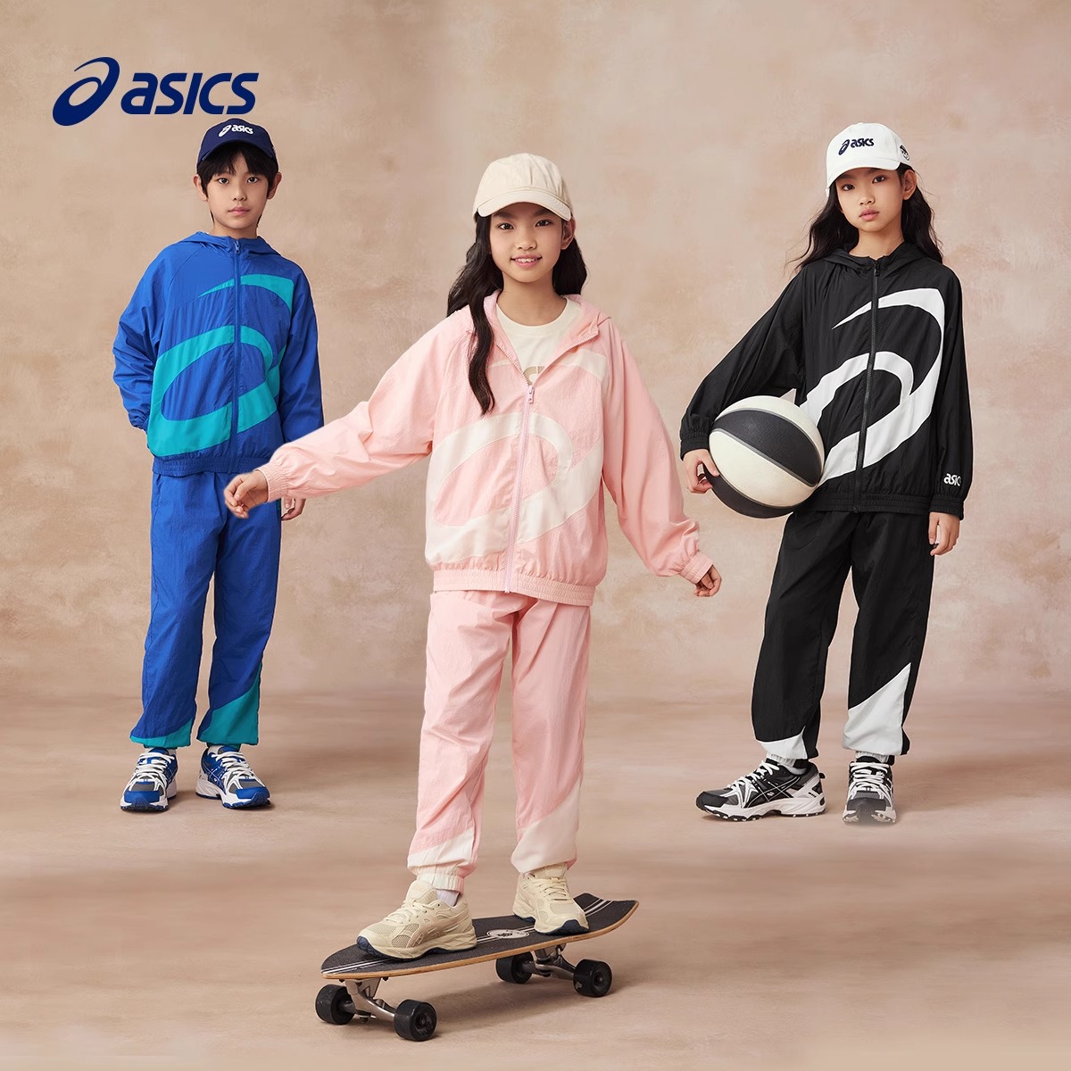 Штаны ASICS (синие) — фото 3