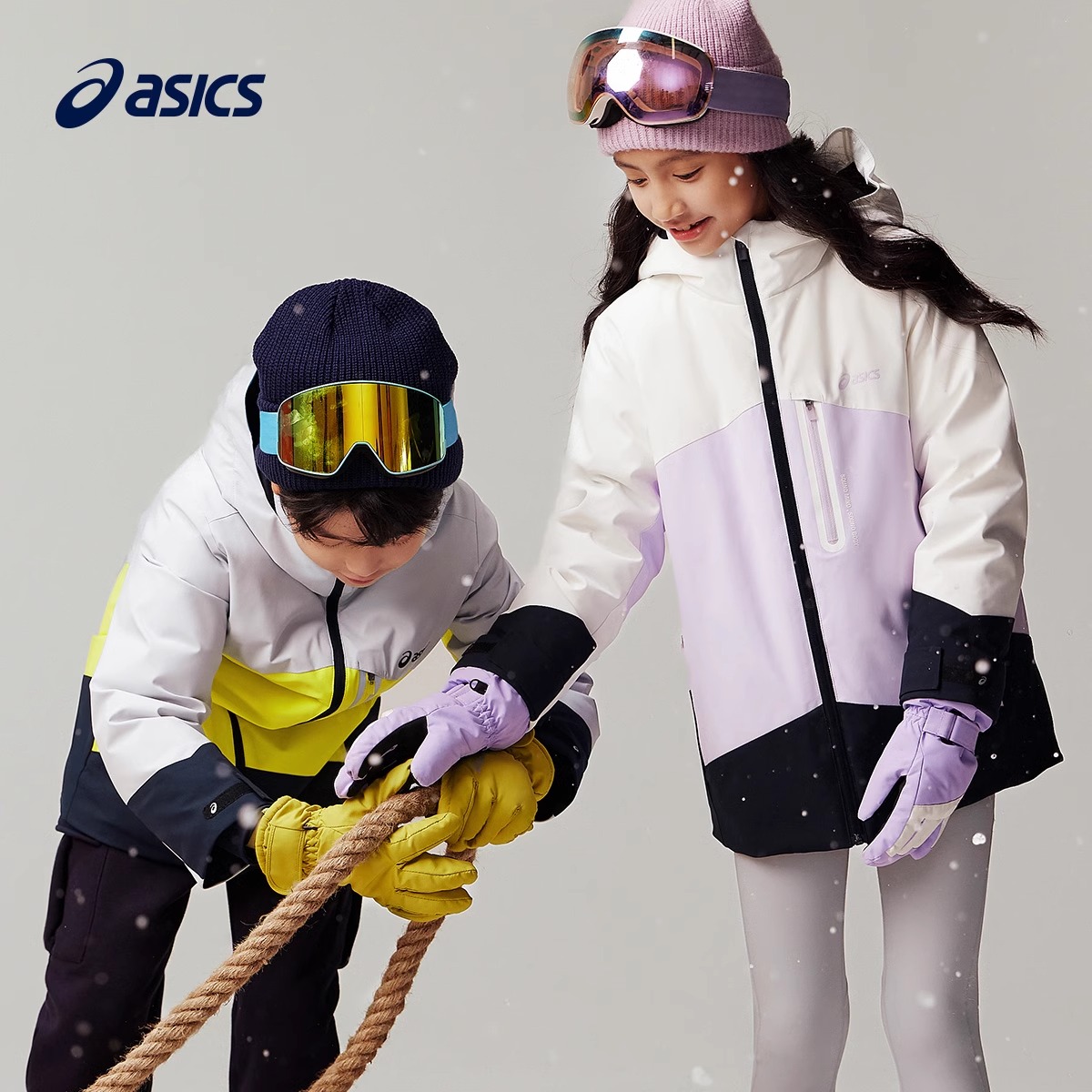 Куртка ASICS (фиолетовая) — фото 5