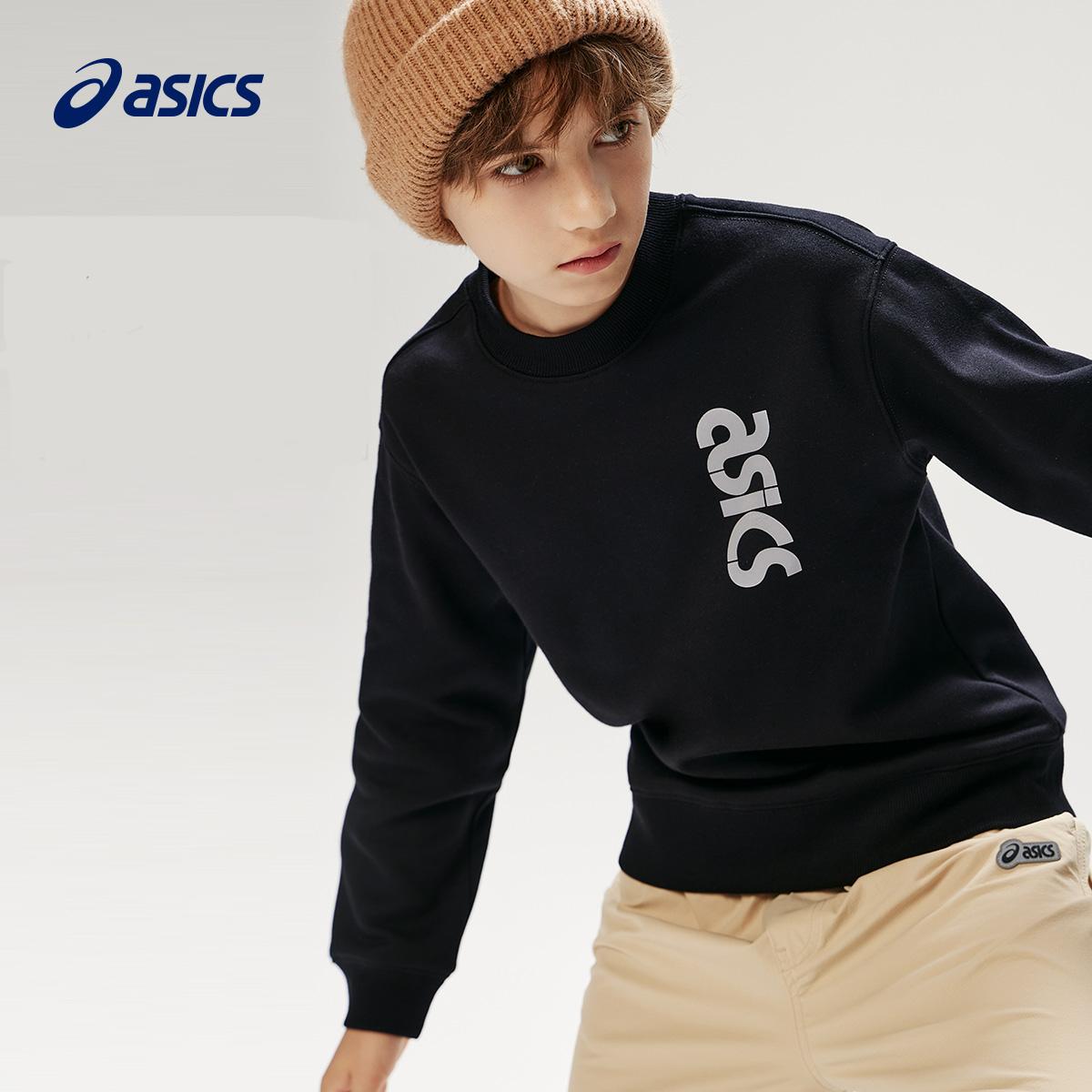 Детская толстовка ASICS Logo (черная) — фото 2
