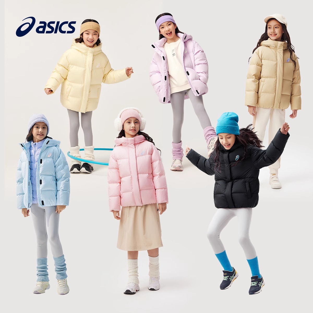 Пуховик ASICS (черный) — фото 4