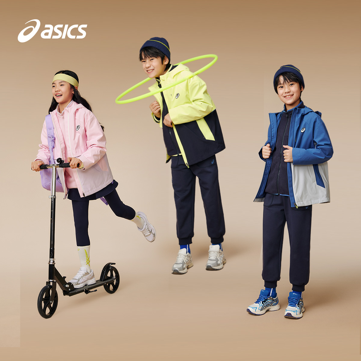 куртка ASICS 2 (сине-фиолетовая) — фото 4