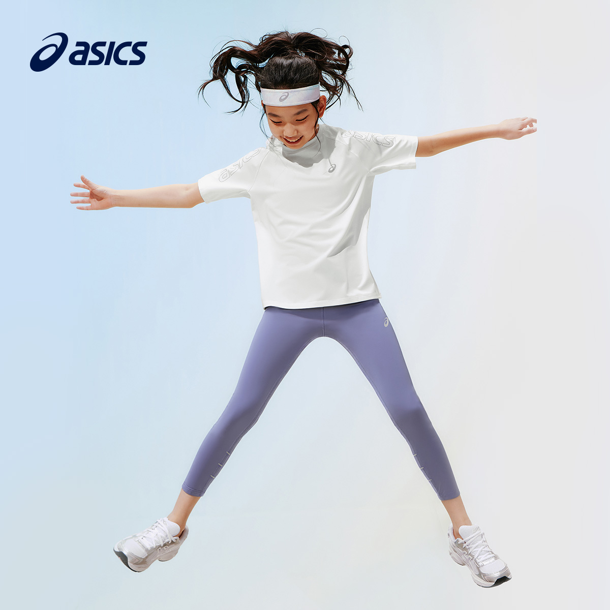 Женские тайтсы ASICS Legging (синие) — фото 6