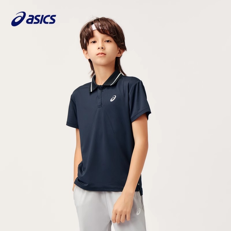 Футболка ASICS AsicsTlogo (синяя) — фото 3