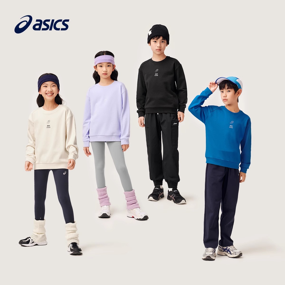 Унисекс худи ASICS (фиолетовое) — фото 2