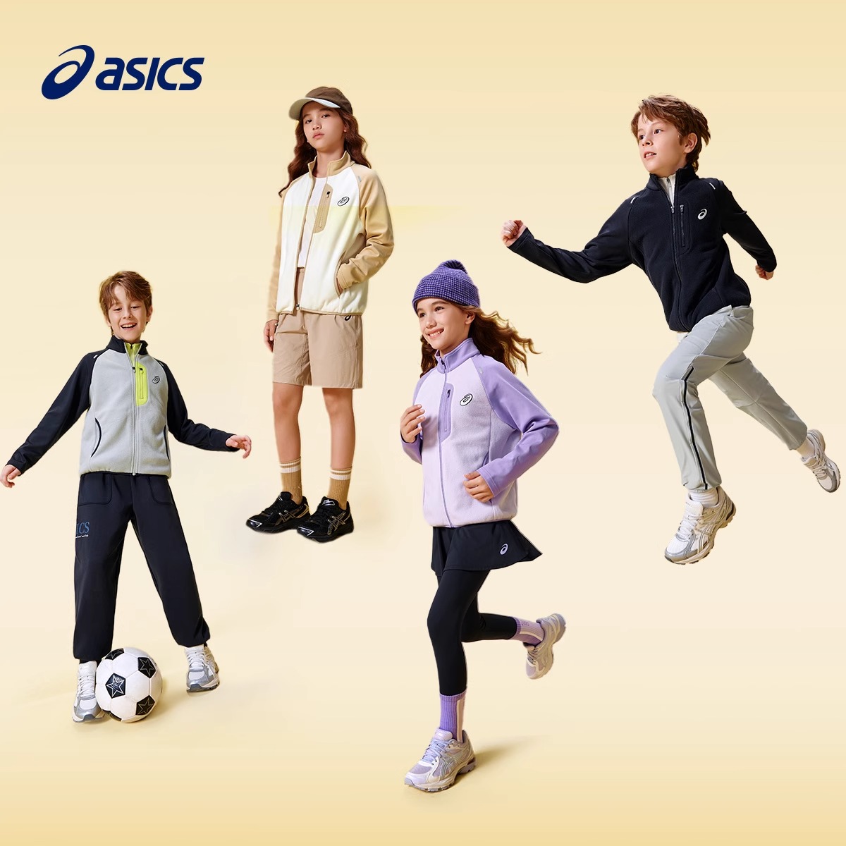 Куртка ASICS (фиолетовый) — фото 4