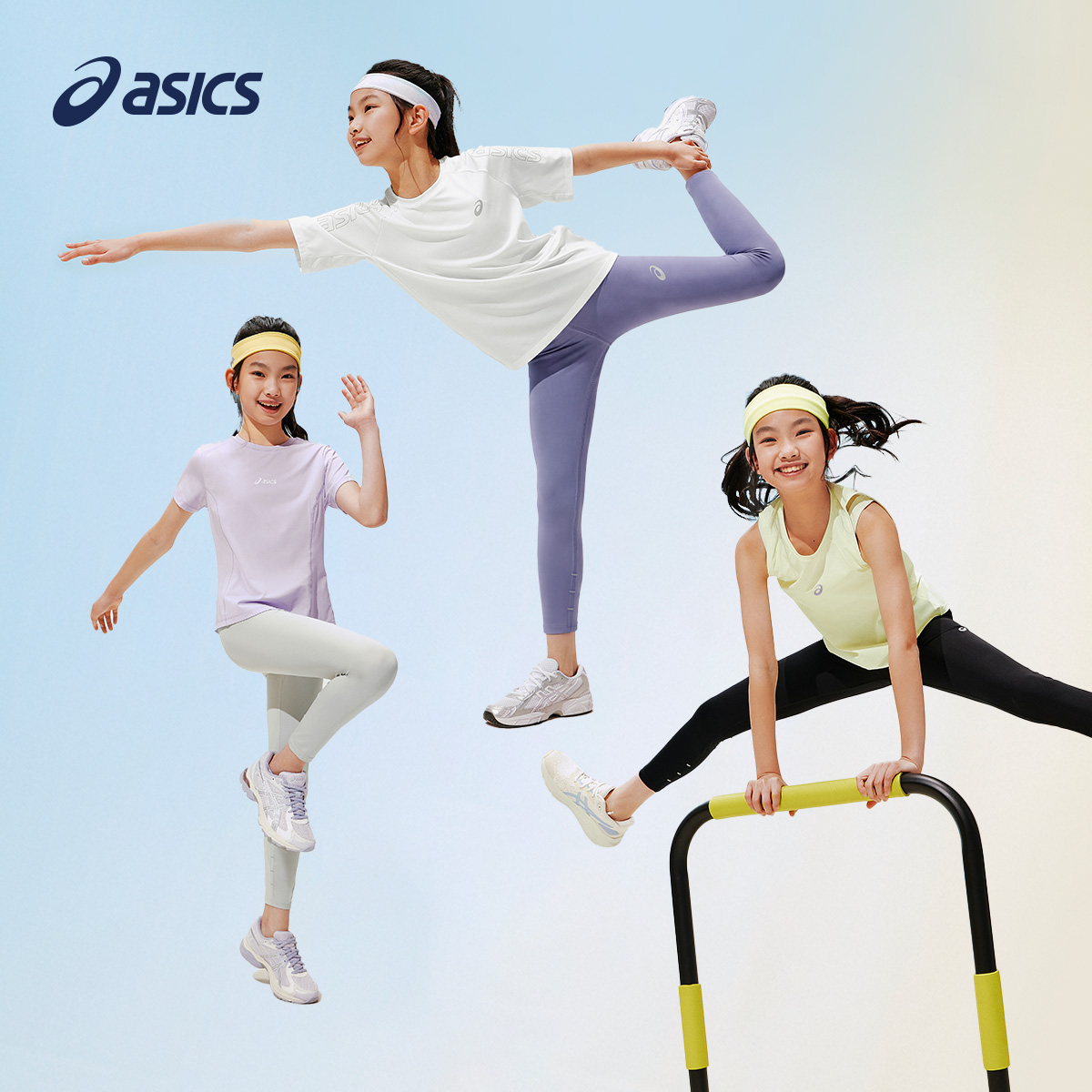 Женские тайтсы ASICS Legging (синие) — фото 3