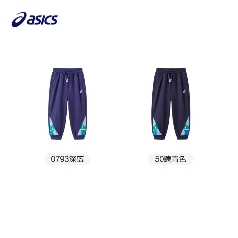 Детские штаны ASICS (синие) — фото 4