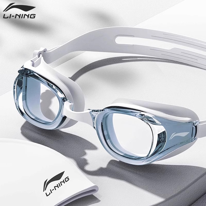 Li Ning Swim Goggles Silicone Swimming Pool, Seaside Unisex