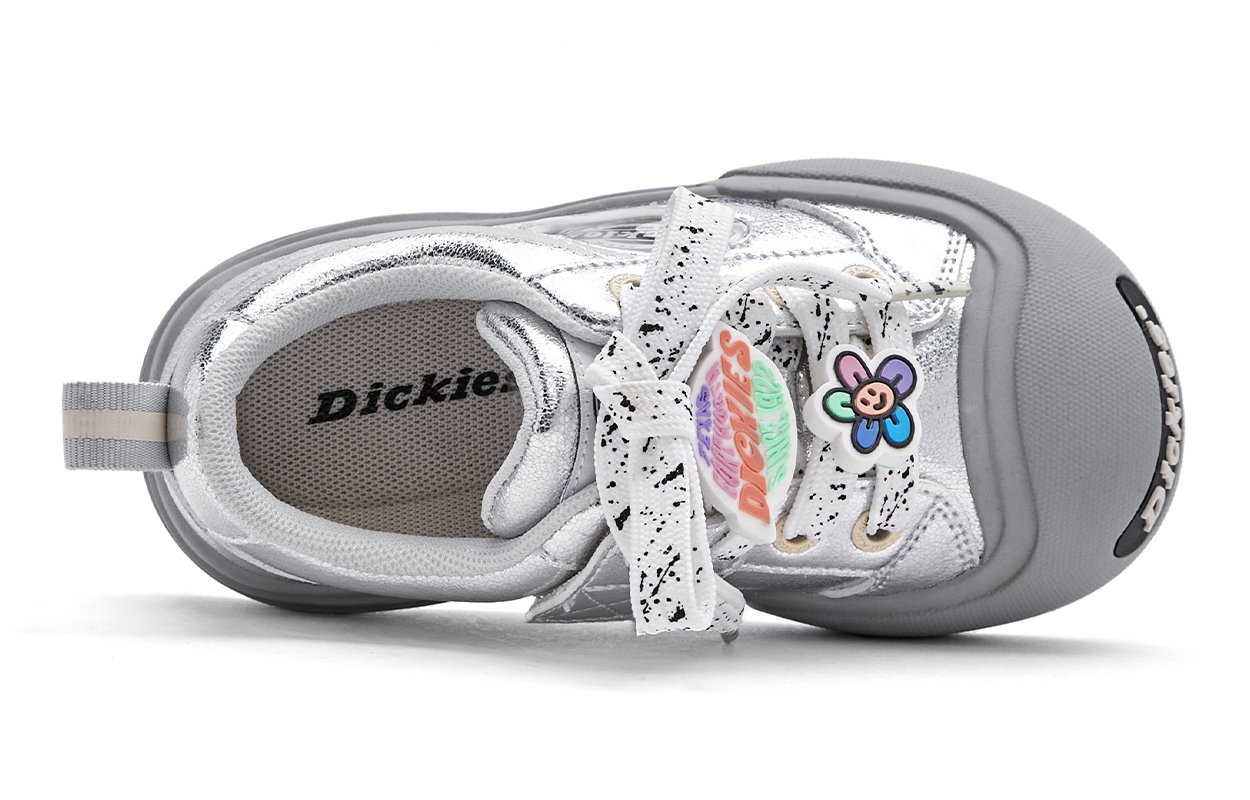 Детские кеды Dickies (серебряный) — фото 3