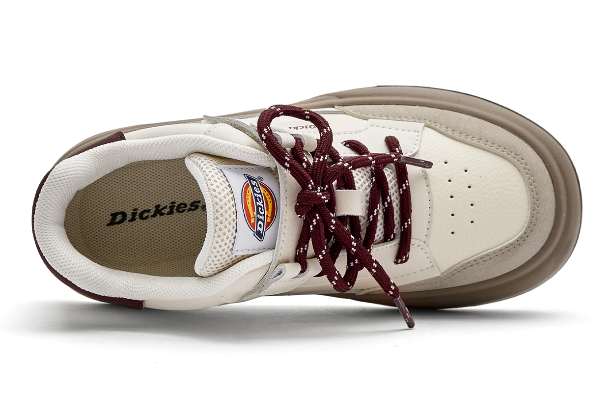 Детские кеды Dickies 251C50LXS76A (бежево-красные) — фото 3