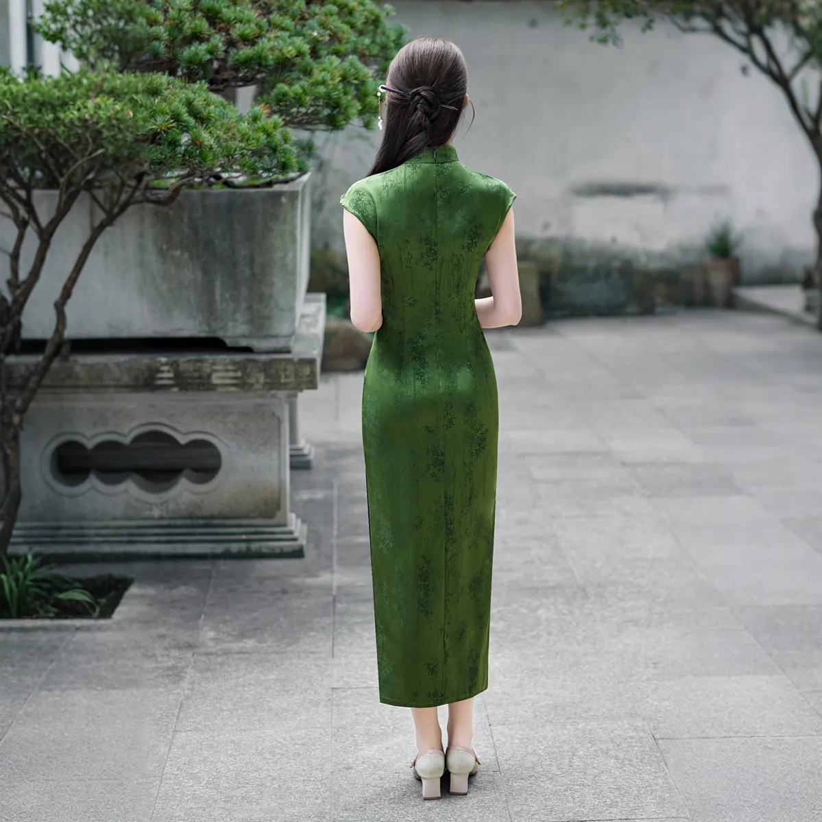 ENEESSI Cheongsam Women's Jasper