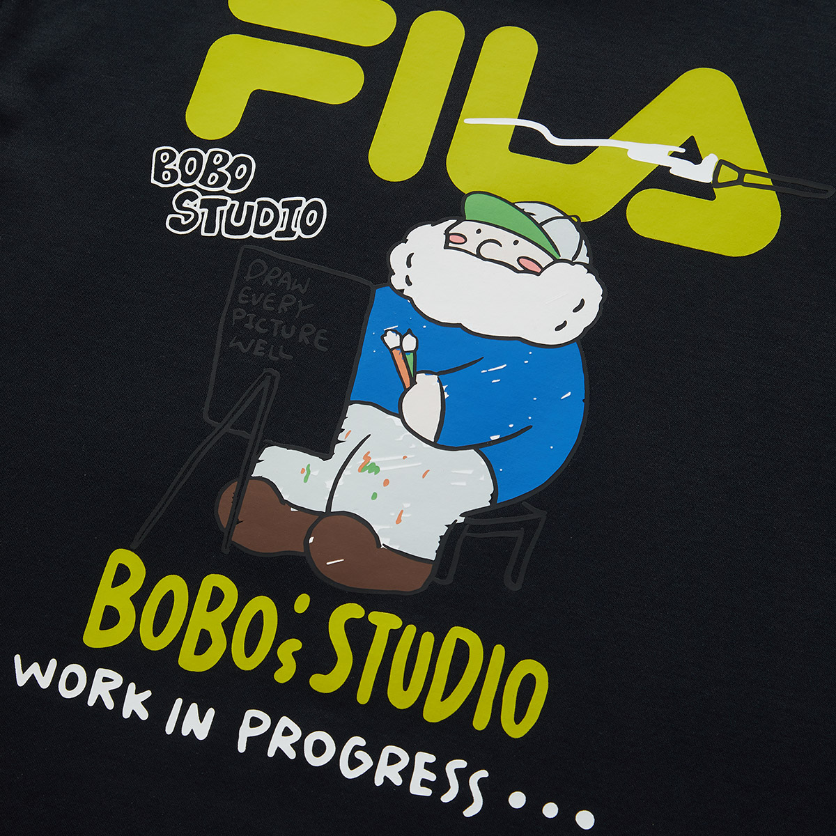 Детская футболка Fila (белая) — фото 5