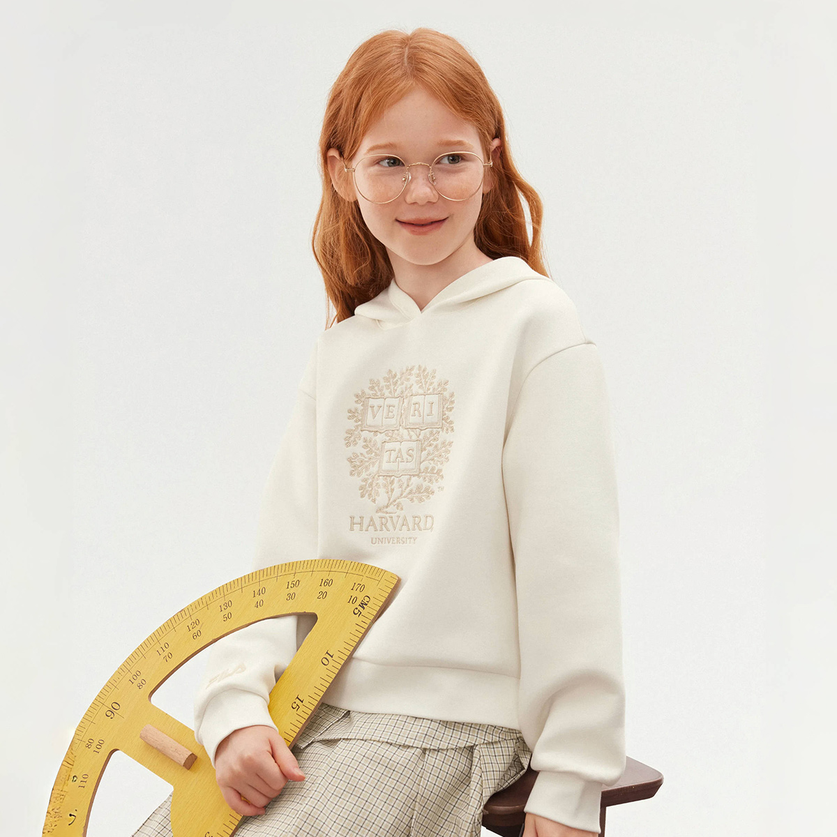 Худи Fila KIDS (белое) — фото 6