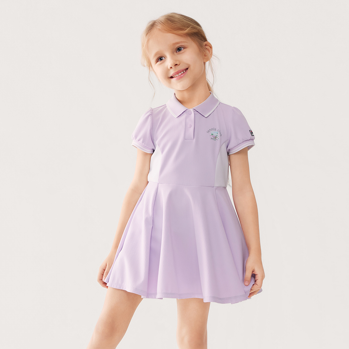 Платье Fila KIDS Performance-FPH (фиолетовое) — фото 3