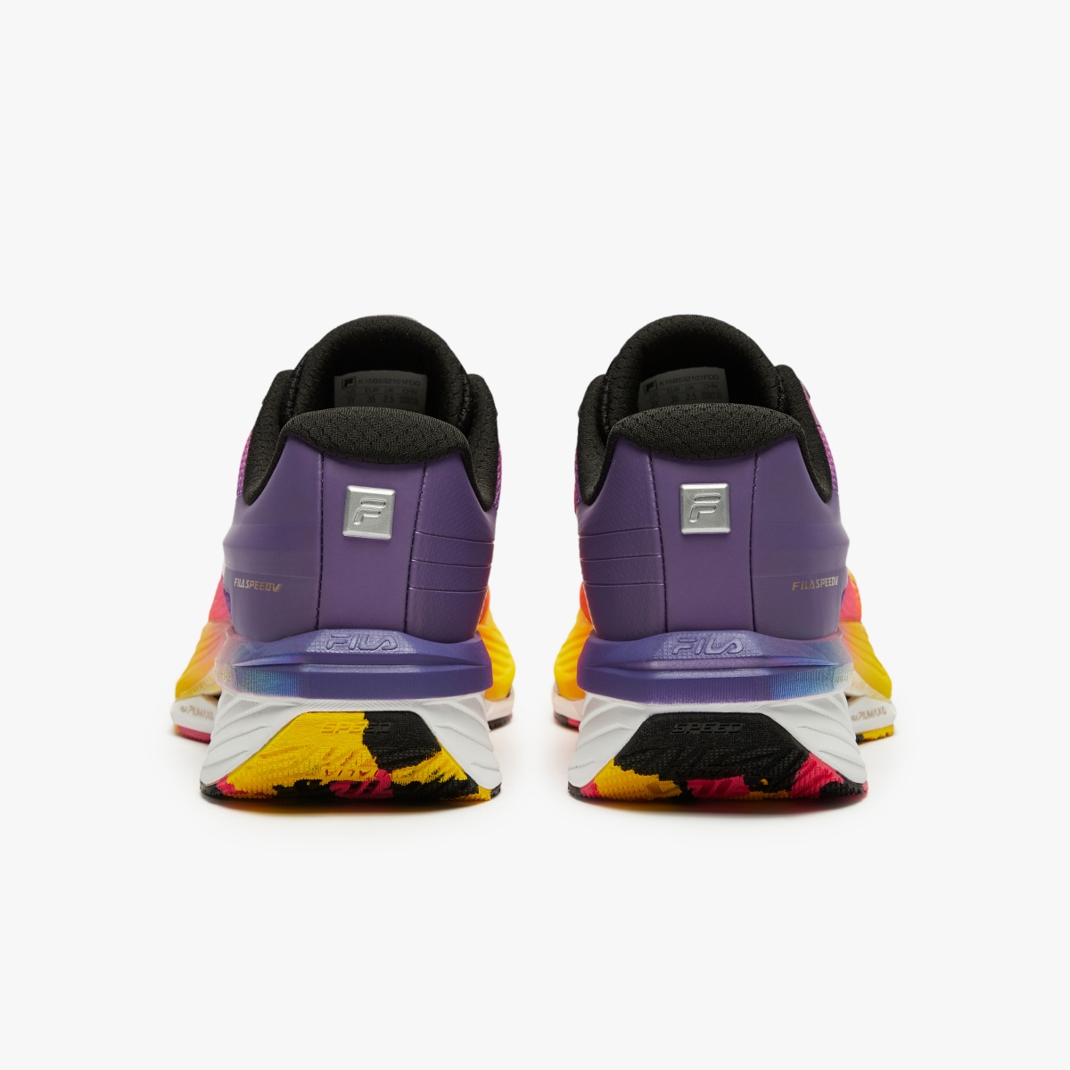 Детские кроссовки Fila SPEED 5 TURBO (желто-розовые) — фото 4