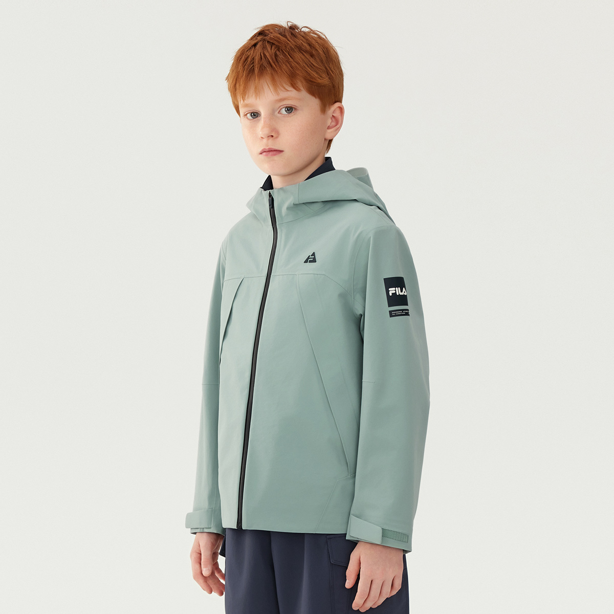 Куртка Fila KIDS PERFORMANCE-FPH (зеленый) — фото 4