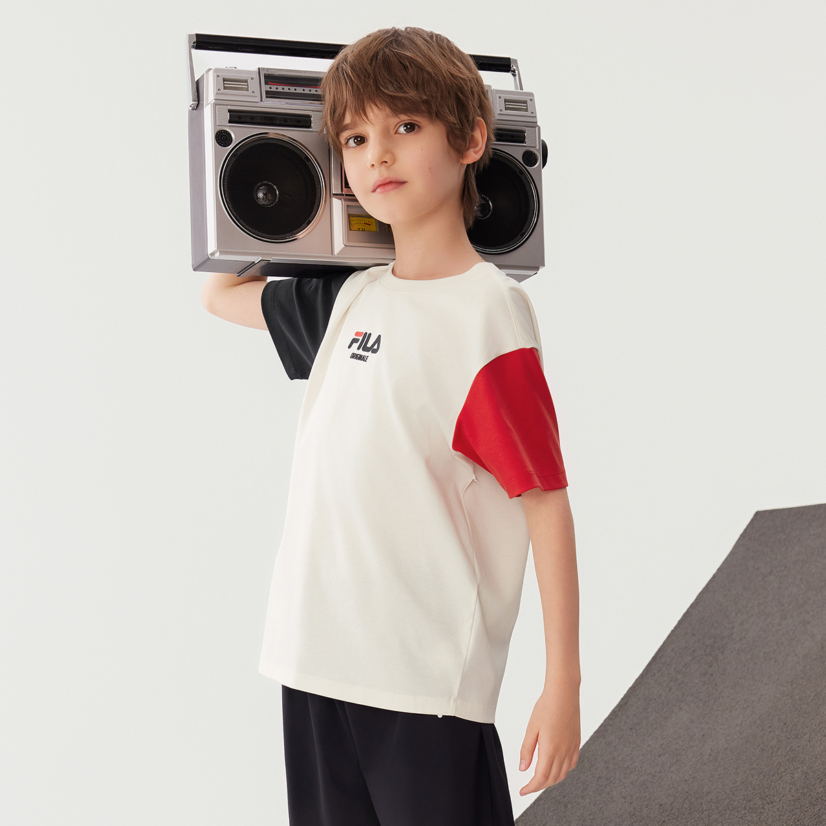 Мужская футболка Fila (белая) — фото 8