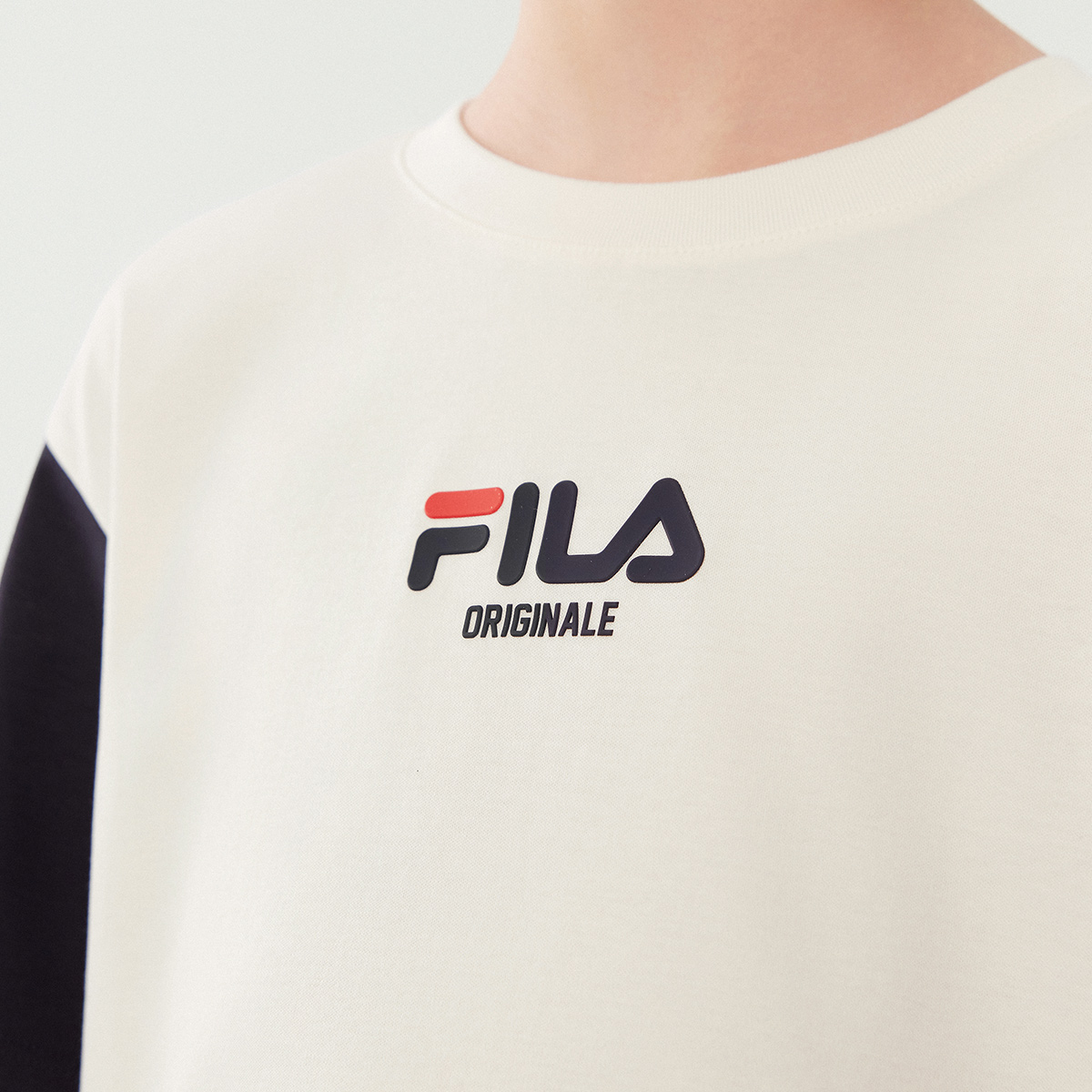 Мужская футболка Fila (белая) — фото 6