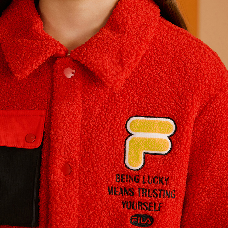 Куртка Fila KIDS (красная) — фото 6