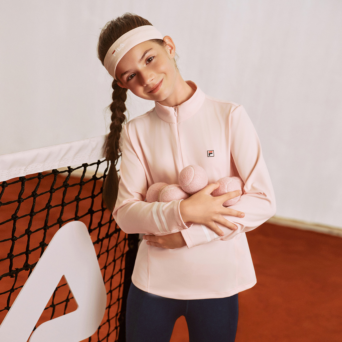 Детская футболка Fila KIDST (розовый) — фото 6