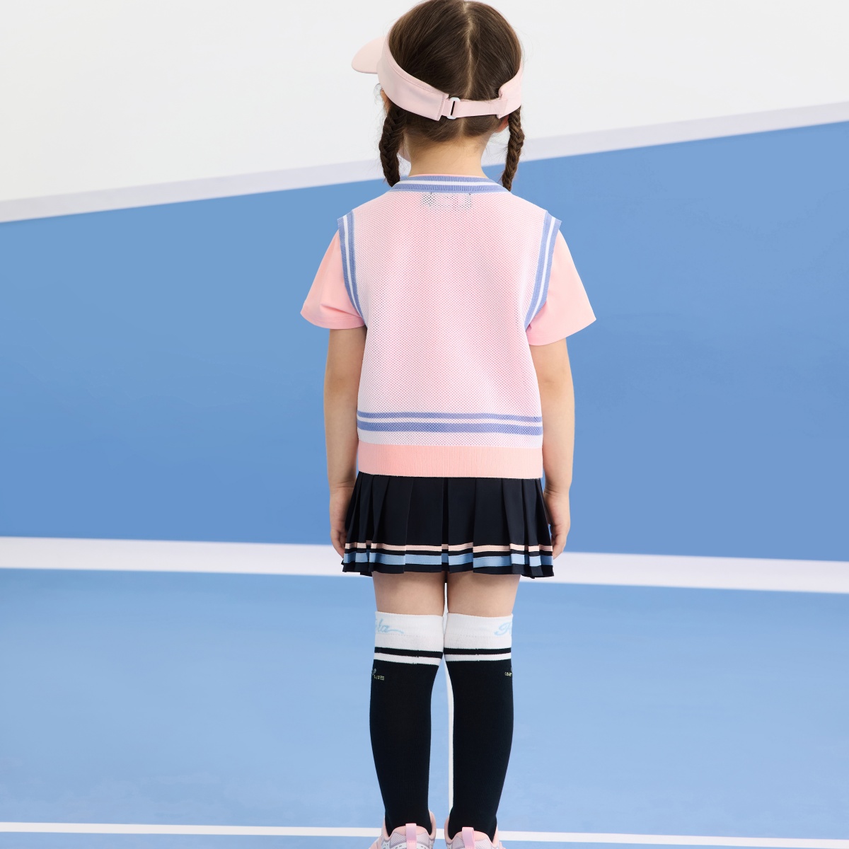 Женская футболка Fila KIDS (розовая) — фото 2