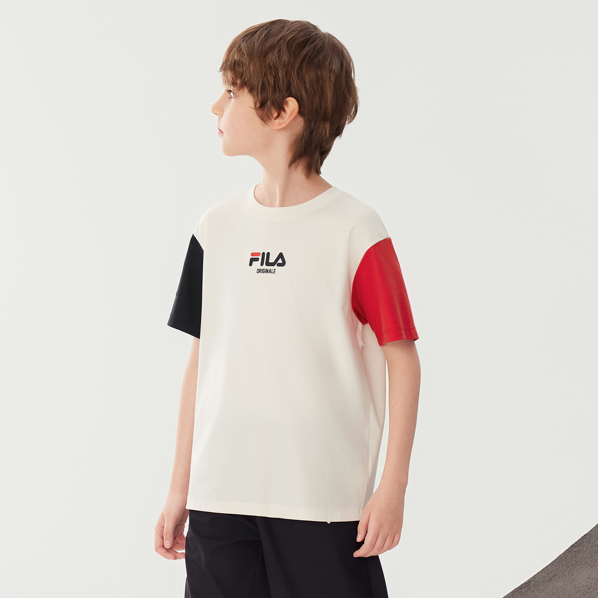 Мужская футболка Fila (белая) — фото 5