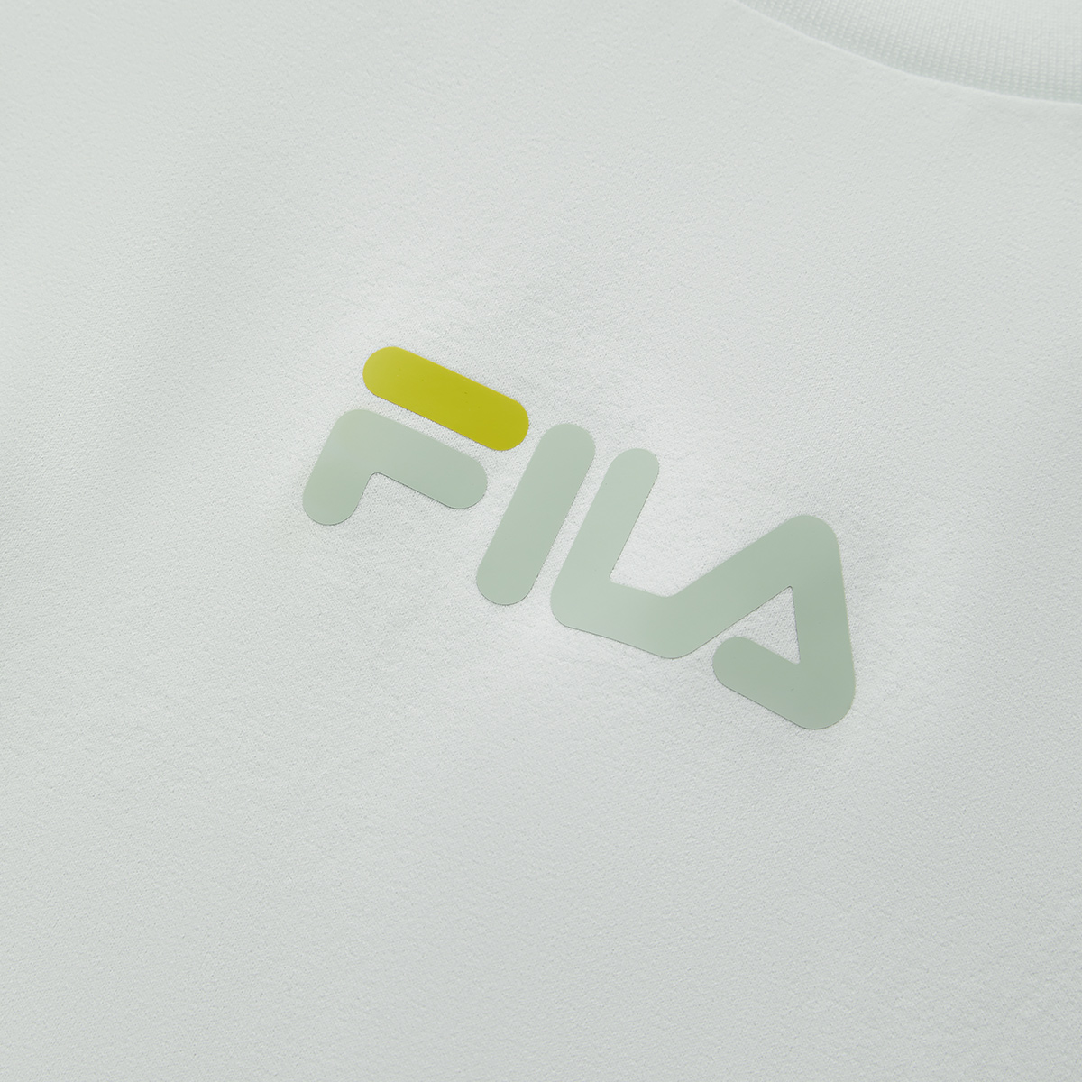 Мужская футболка Fila (дымчато-синяя) — фото 4