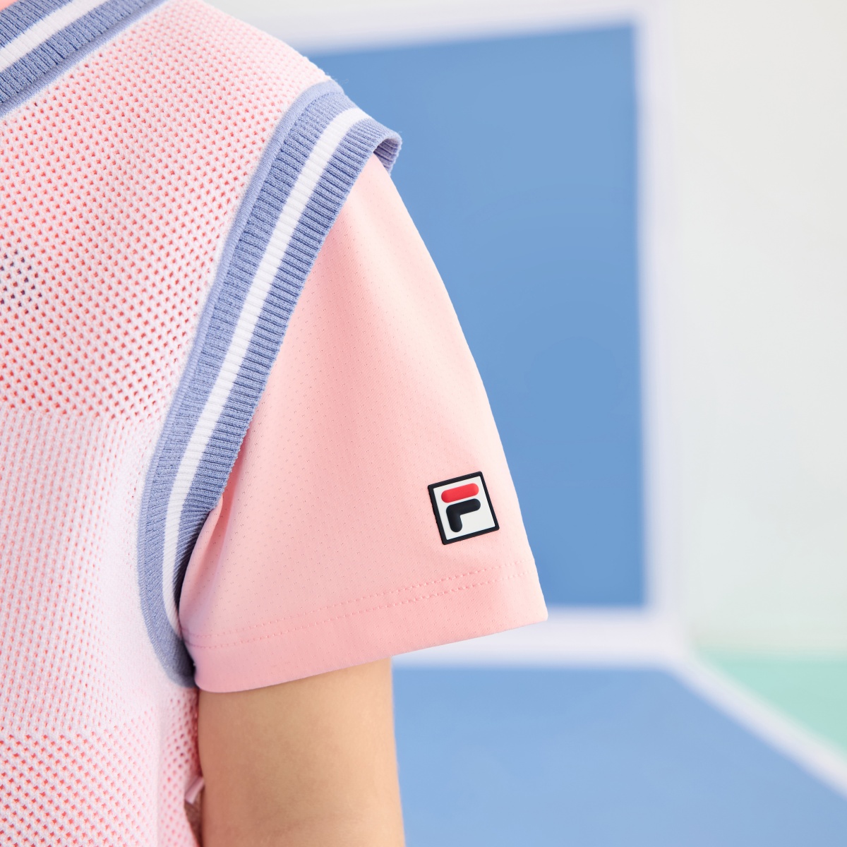 Женская футболка Fila KIDS (розовая) — фото 3