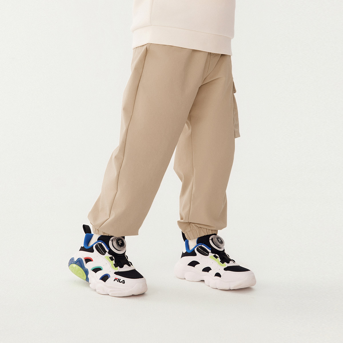 Штаны Fila KIDS (бежевые) — фото 5