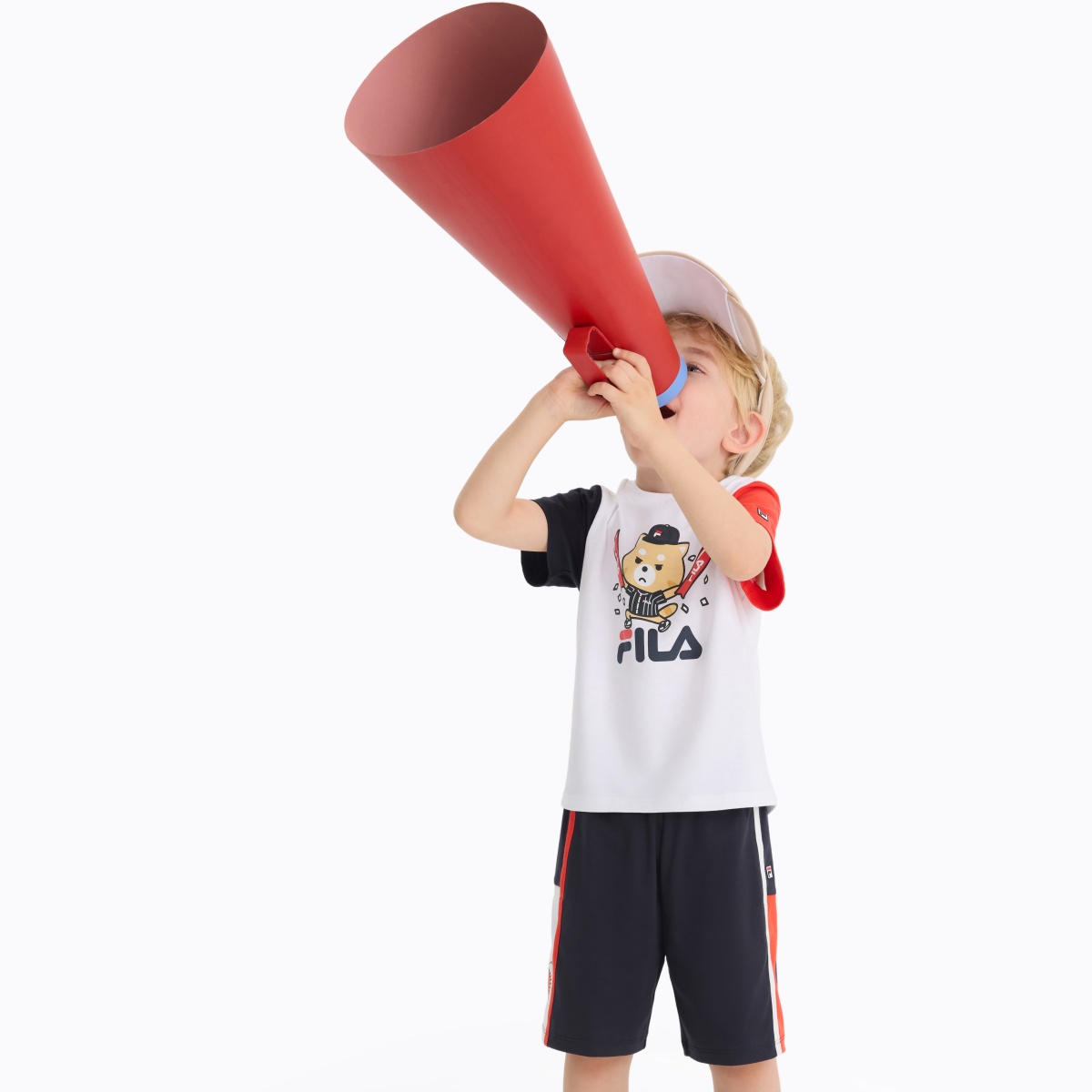 Футболка FILA KIDS (белая) — фото 4