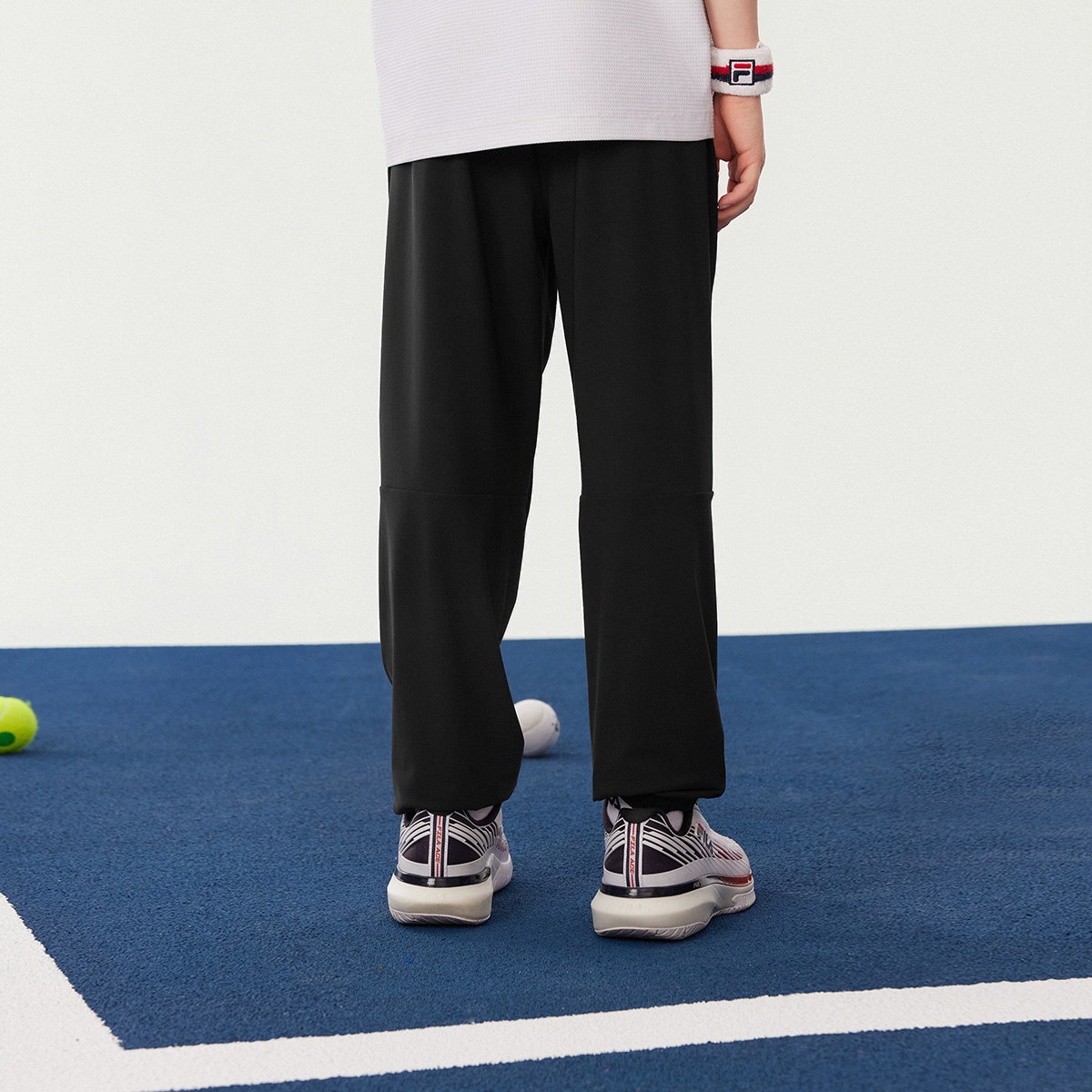 Детские штаны FILA KIDS (синие) — фото 4