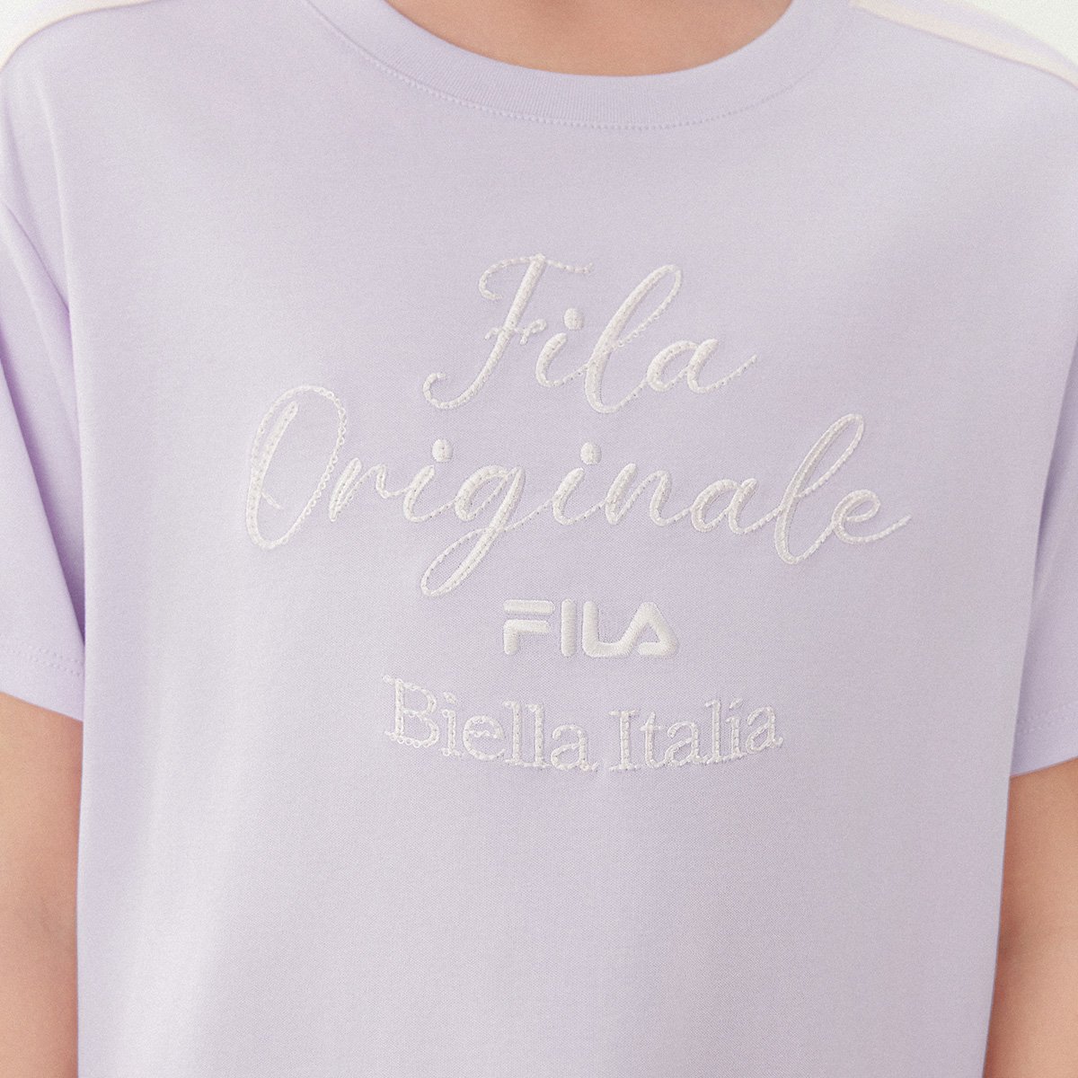 Футболка FILA KIDS (фиолетовый) — фото 6