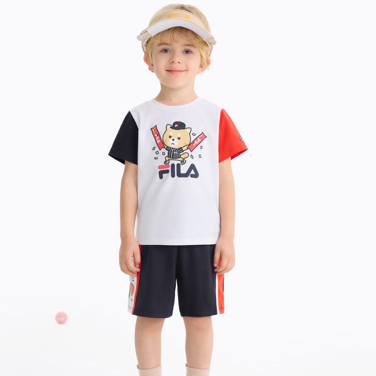 Футболка FILA KIDS (белая) — фото 7
