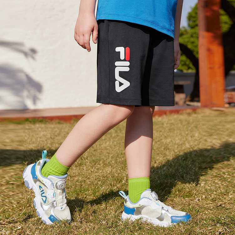 Кроссовки Fila KIDSFluid (серо-белые) — 香草冰白/银灰色 — фото 8
