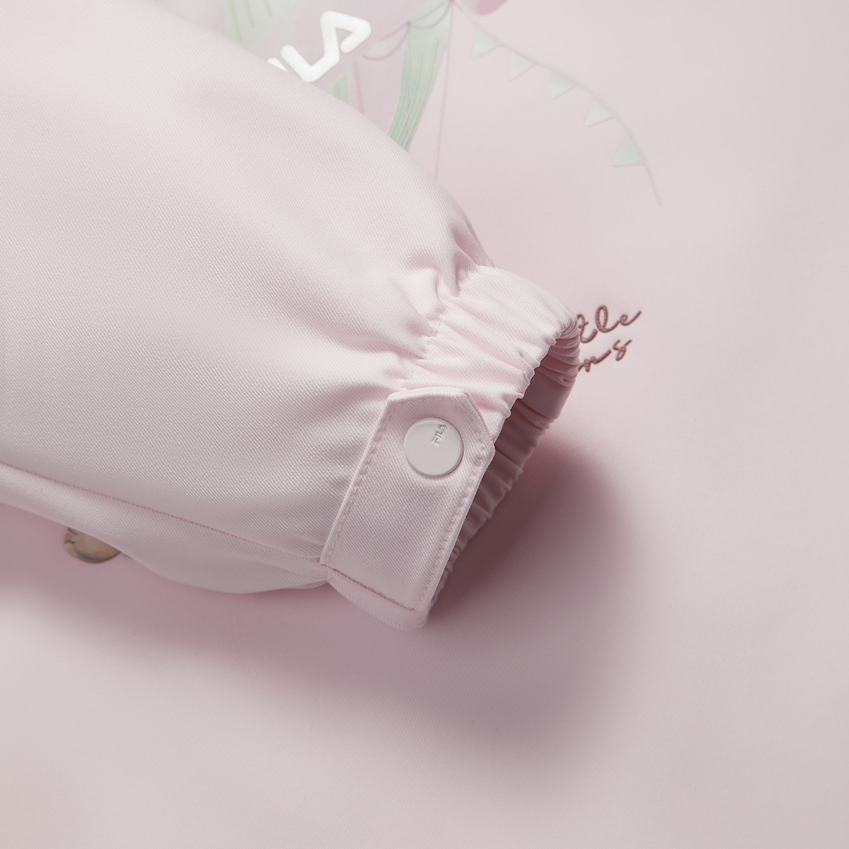 Женская кофта Fila KIDS WHITE LINE (розовая) — фото 6