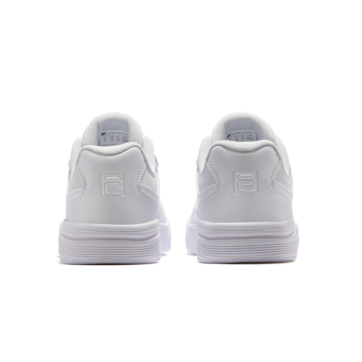 Кеды Fila KIDS Heritage-FHT (белые) — 斐乐白/黑 斐乐白 — фото 9